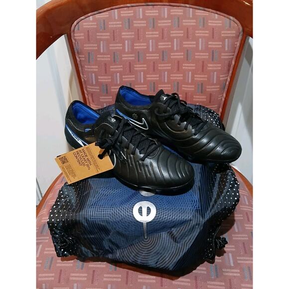 New Men's 7 Wonen's 8.5 Nike Tiempo Legend 10 Elite FG Shadow Pack Soccer Cleat - Picture 3 of 8